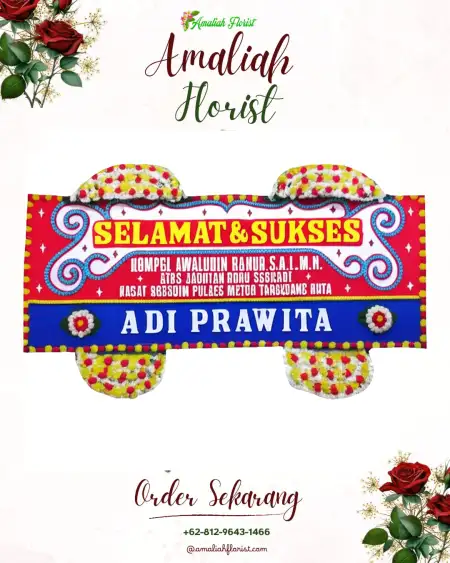 Papan Bunga Ucapan Selamat Bandaralim